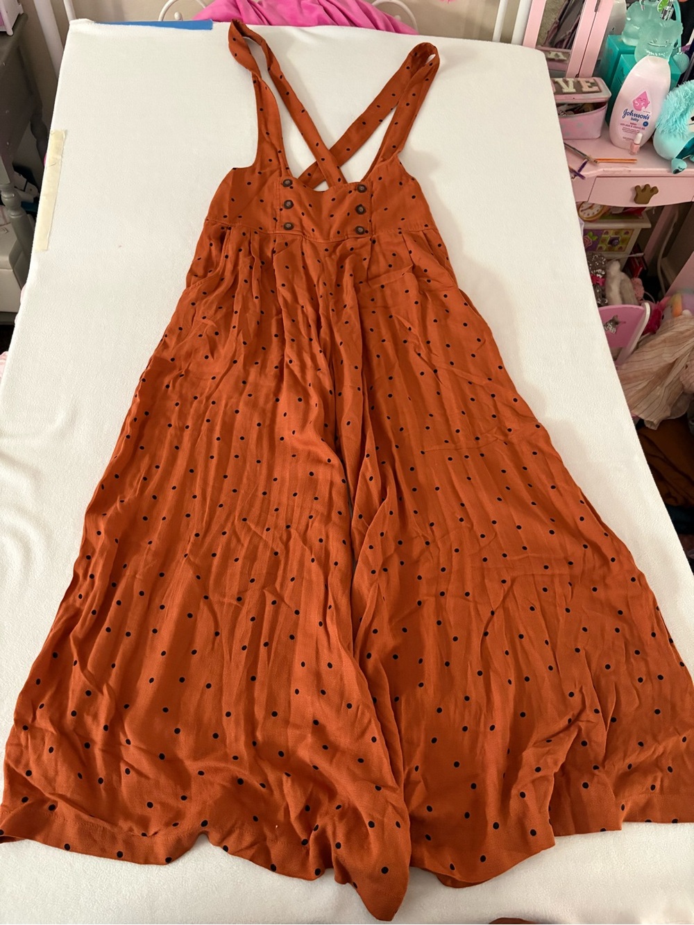 Free people Keep it jumping wide leg Jumpsuit overalls